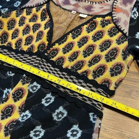 Anthropologie - Moth - Wool Blend Knot - Hullaballo Sweater Dress - Small - Picture 9 of 9